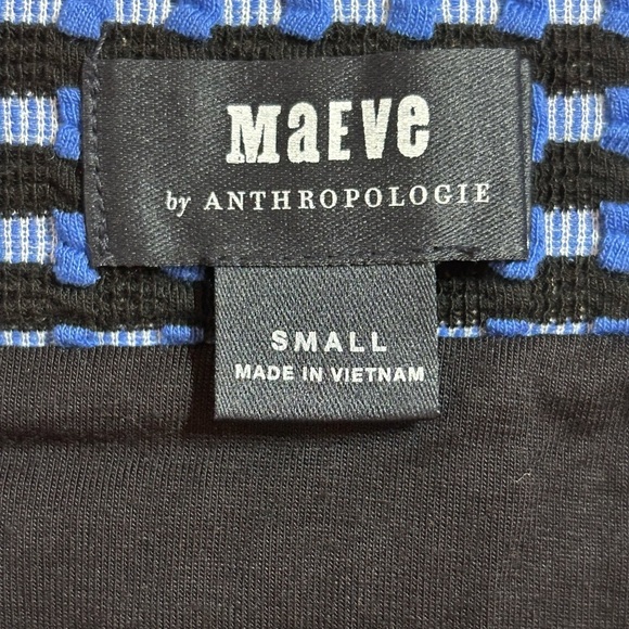 Maeve by Anthropologie Textured Indigo Pencil Skirt Size Small - Picture 4 of 9